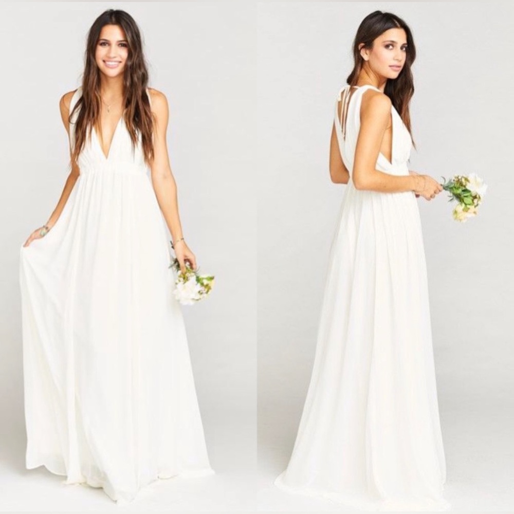 Show Me Your Mumu Ava Maxi Wedding Dress